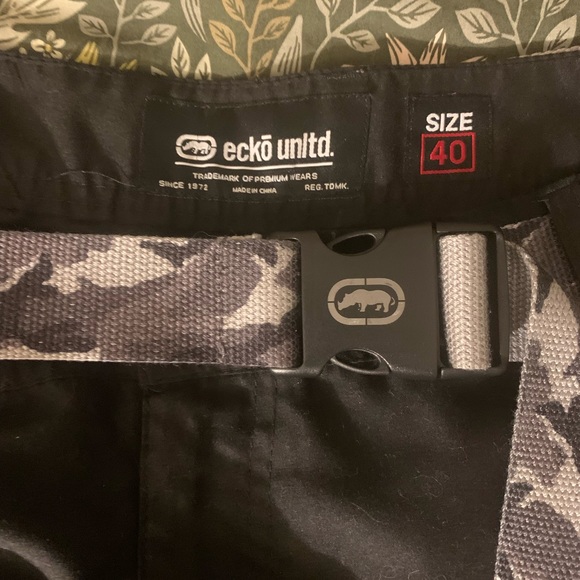 Men’ Ecko shorts with belt size 40 - Picture 6 of 6